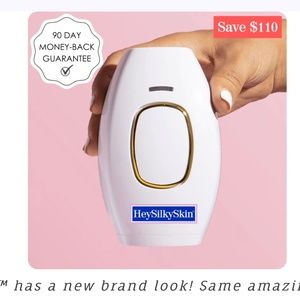 New Hey Silky Skin Laser Hair Removal Handset- White - Never Used